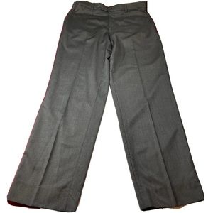 BALLIN dark gray Pants 34 CLASSIC Comfort-EZE Pure New WOOL Mens Dressy Work 34